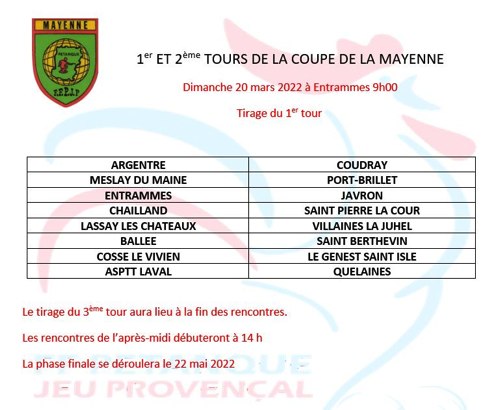 1 et 2 coupe de la maenne